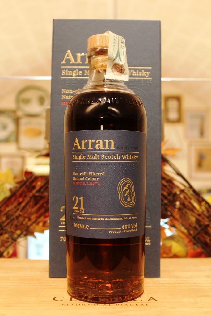 Arran Single Malt Scotch Whisky 21 YO 2022