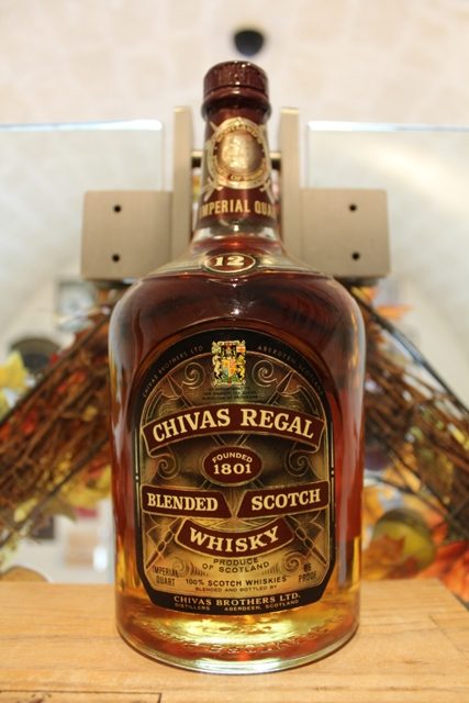 Chivas Regal Blended Scotch Whisky 12 YO Imperial Quart – VINTAGE