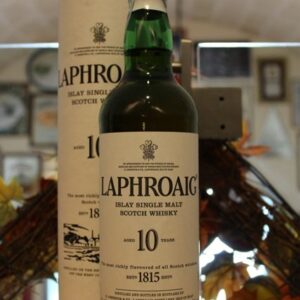Laphroaig Islay Single Malt Scotch Whisky 10 YO Original Cask Strength Batch 15