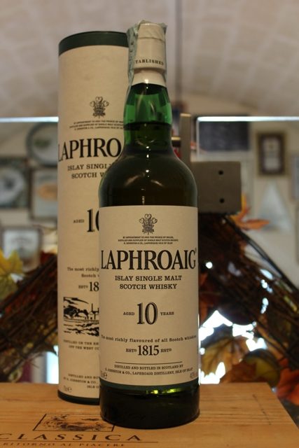 Laphroaig Islay Single Malt Scotch Whisky 10 YO Original Cask Strength Batch 15