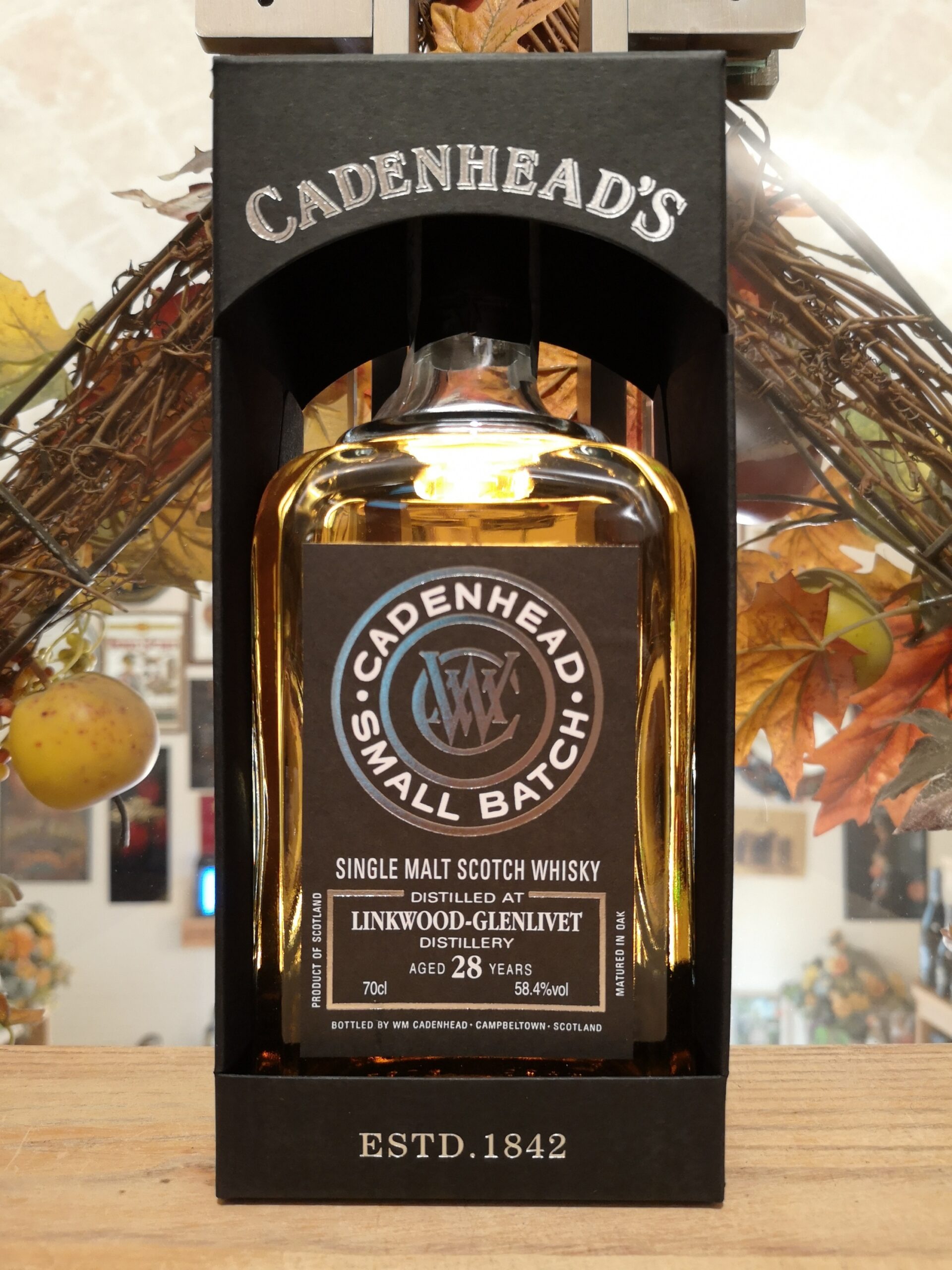 Cadenhead's Small Batch Linkwood Single Malt Scotch Whisky 1987 28YO