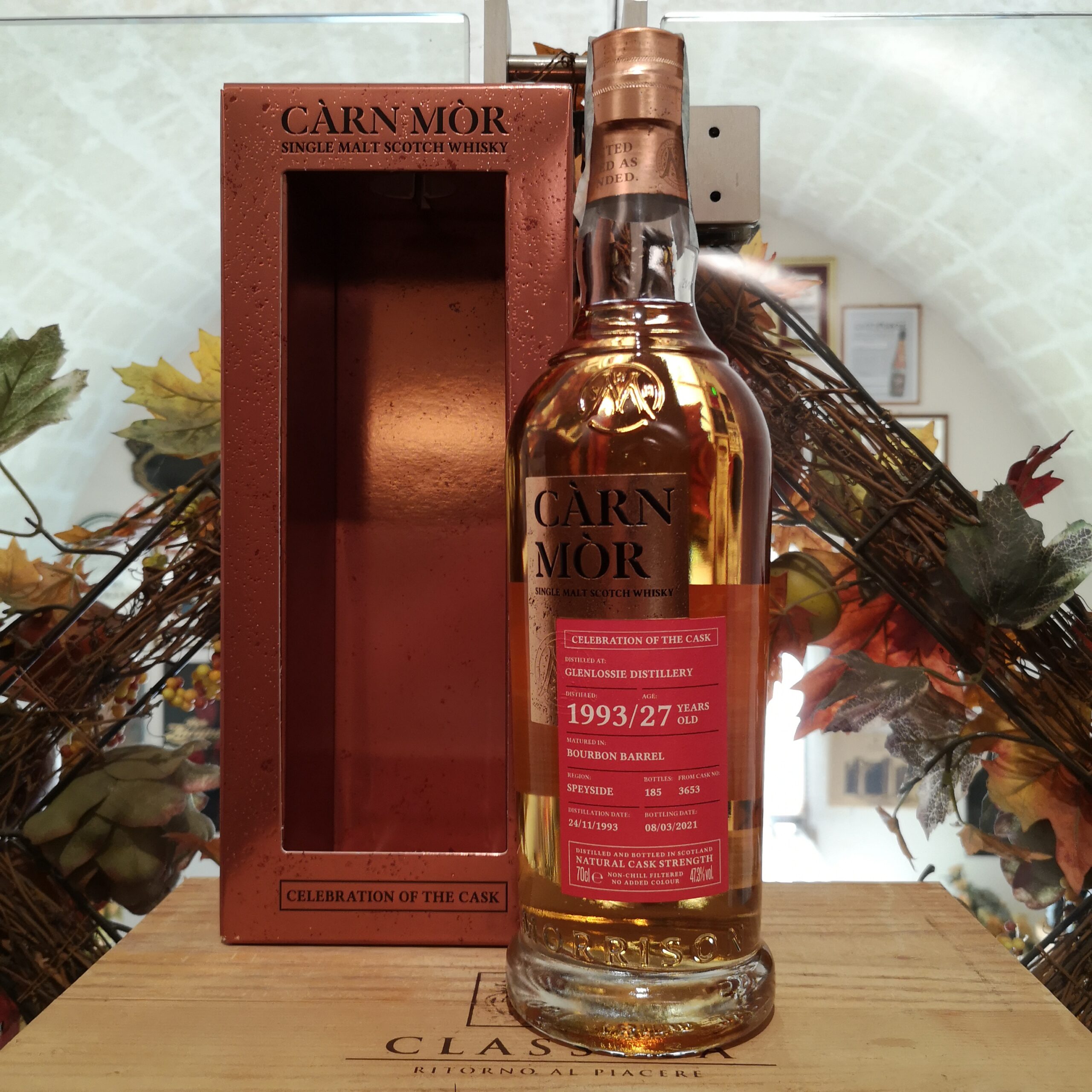 Càrn Mòr Celebration of the Cask Glenlossie Single Malt Scotch Whisky 1993 27 YO 3653