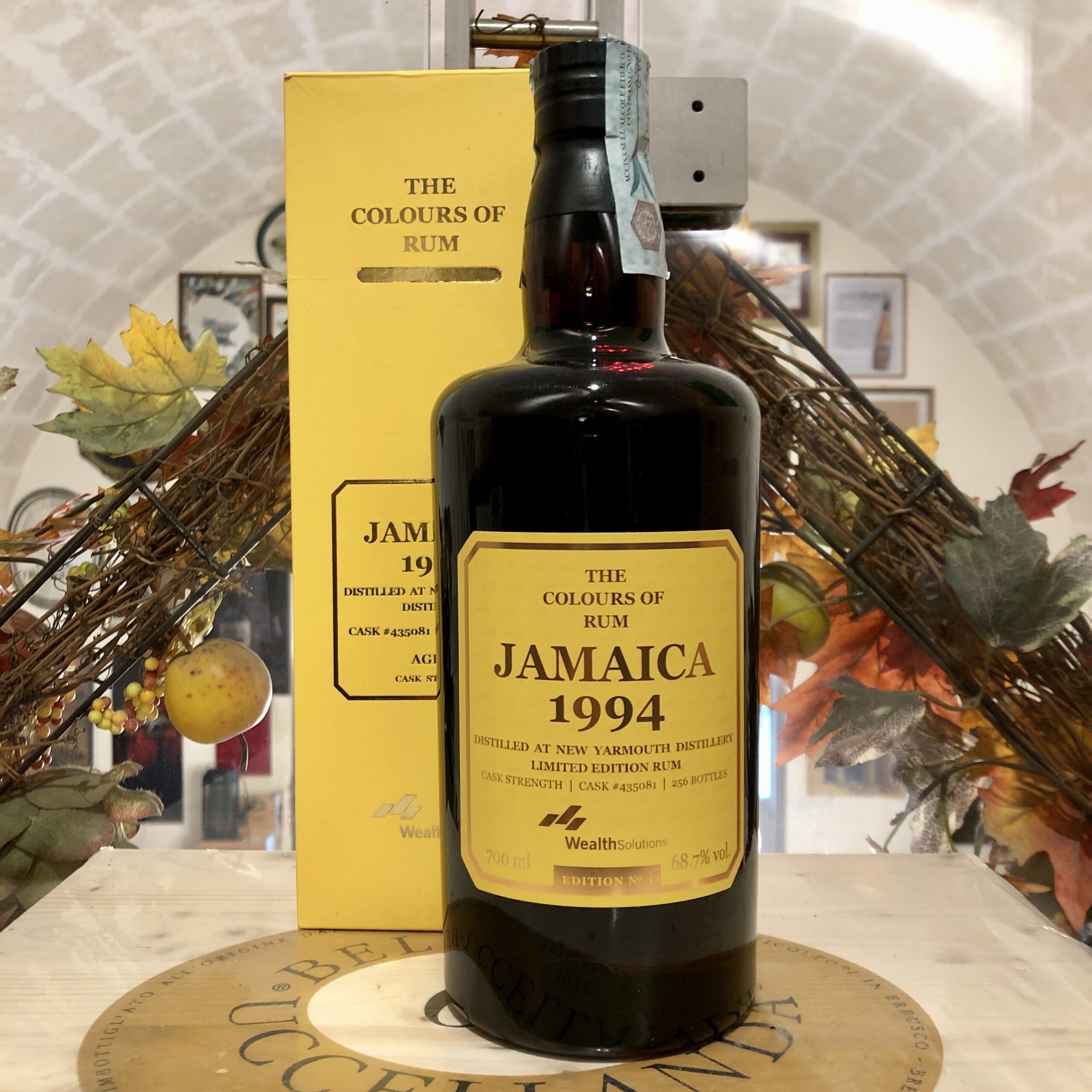 Colours of Rum Jamaica New Yarmouth Distillery 1994 26 YO Ed. 1