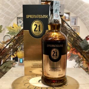 Springbank Campbeltown Single Malt Scotch Whisky 21 YO batch 2023