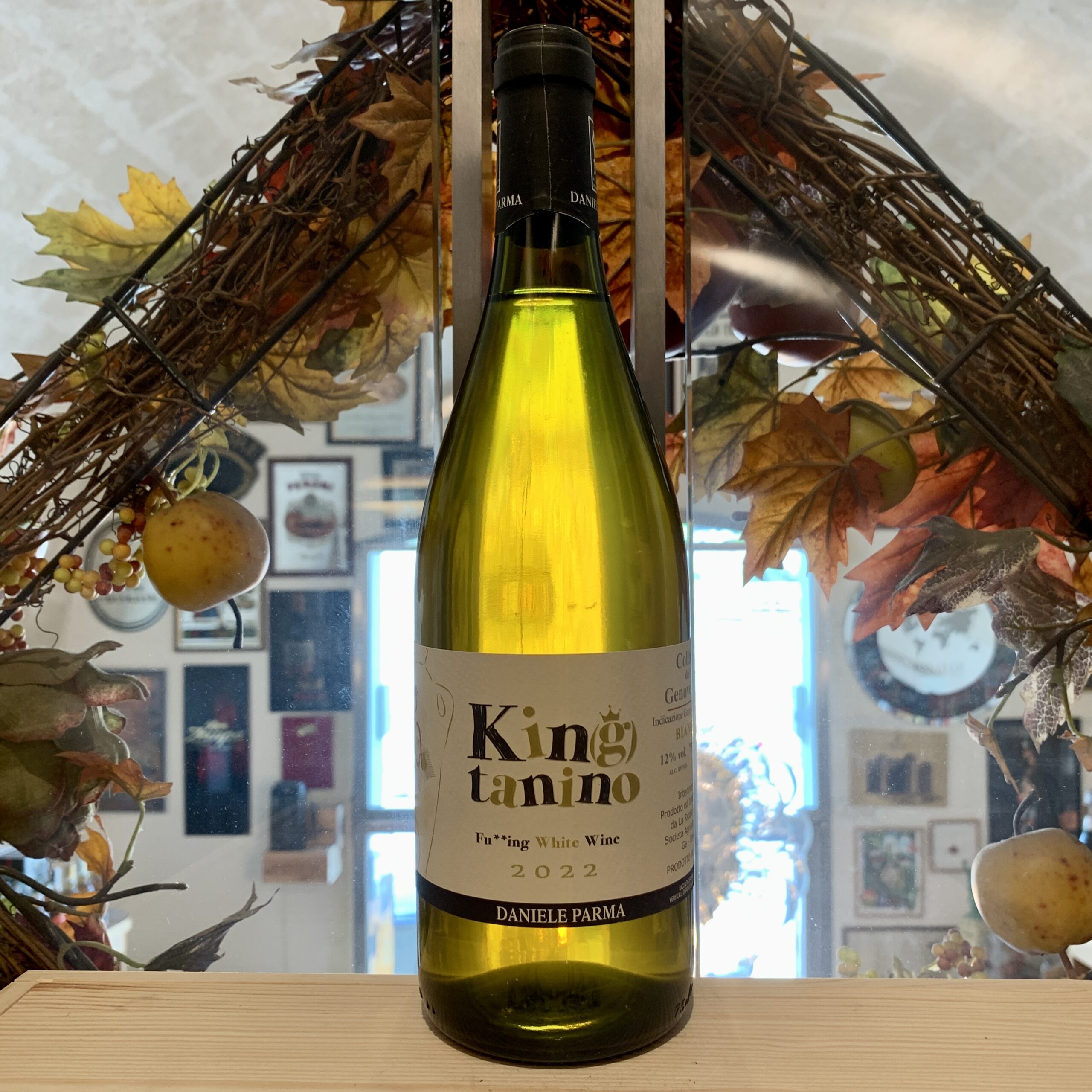 Kin(g)tanino Fu**ing White Wine La Ricolla Colline del Genovesato Bianco IGT 2022 “Tripla A”