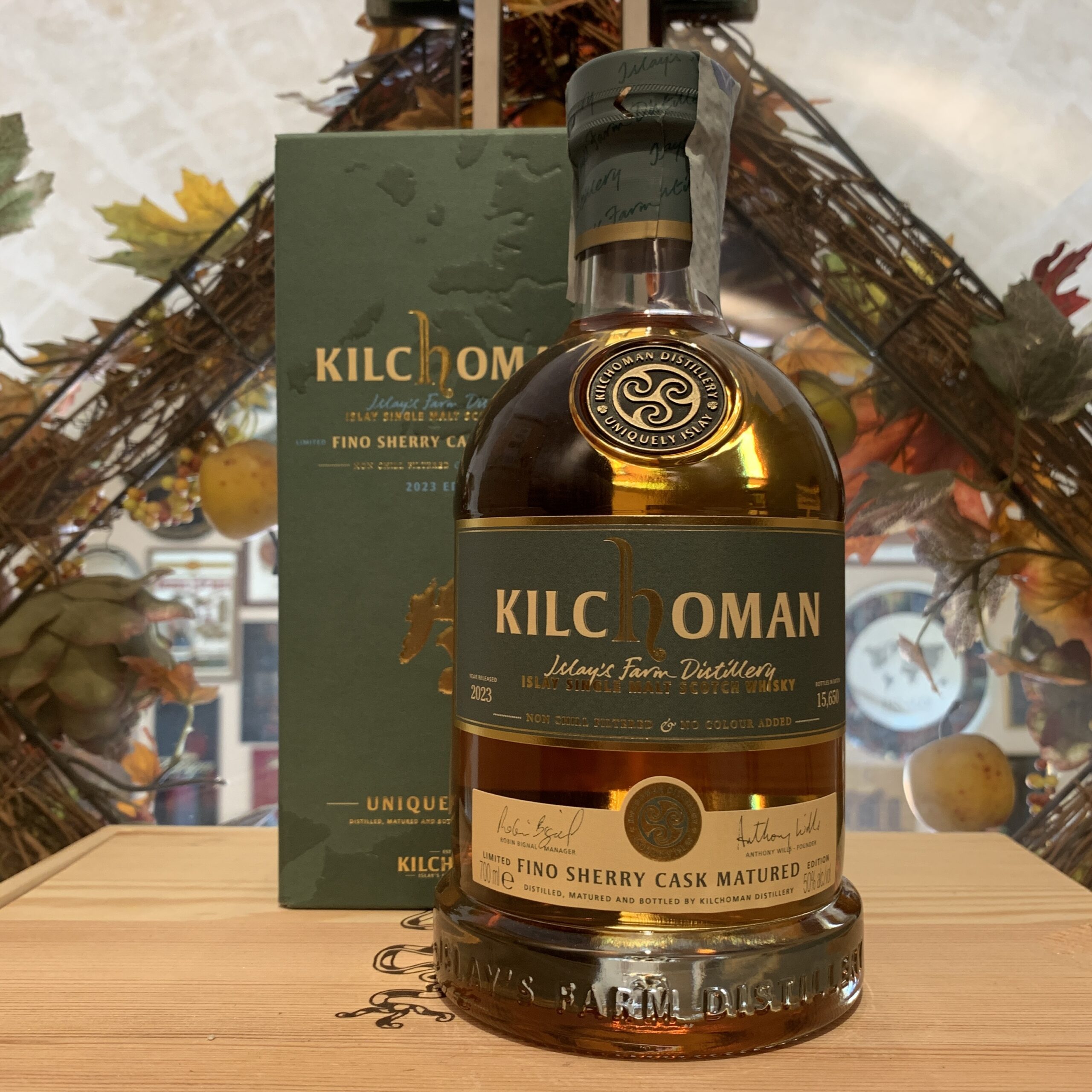 Kilchoman Islay Single Malt Scotch Whisky Fino Sherry Cask Matured 2023