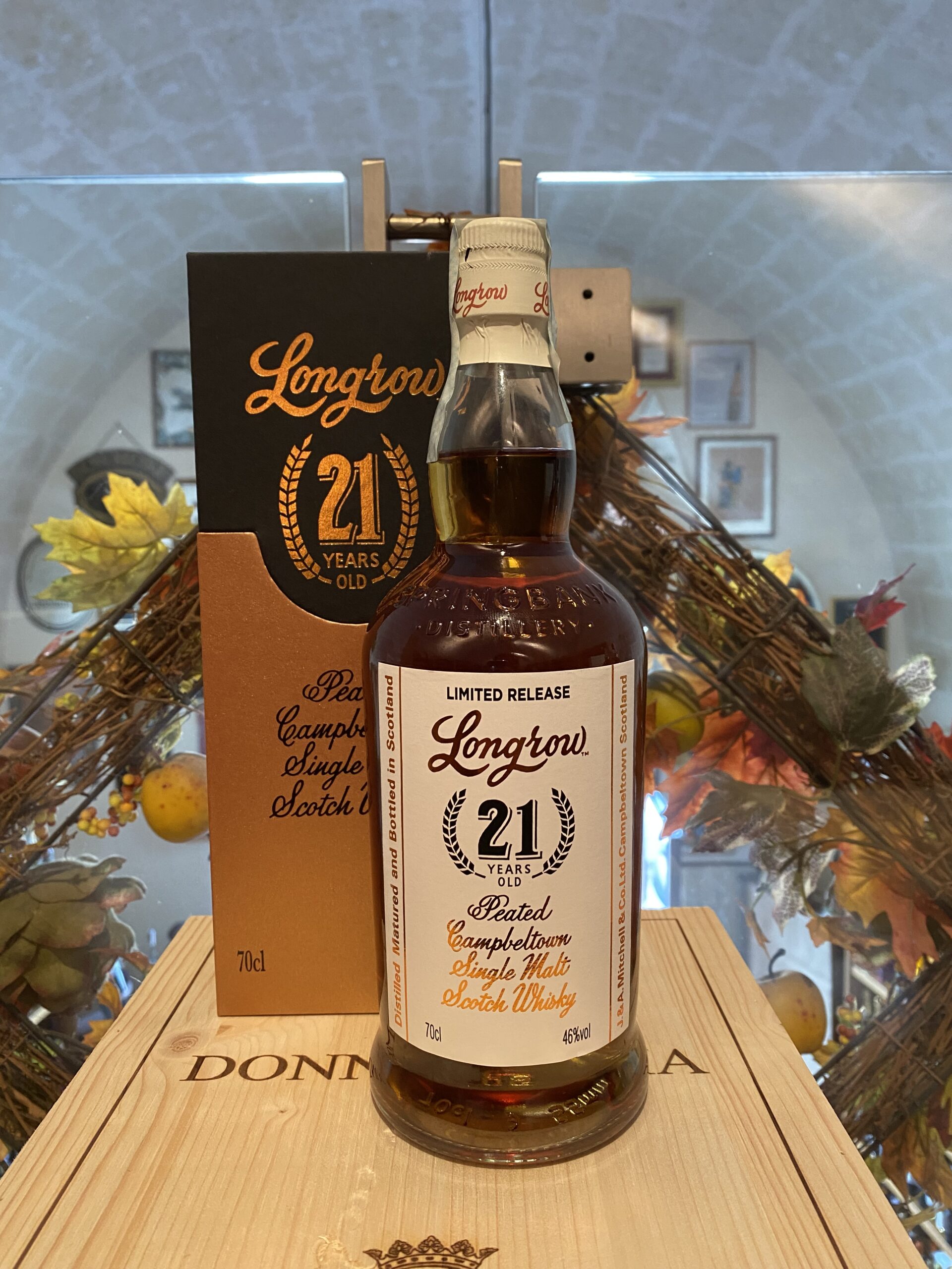 Longrow 21 Y.O. Peated Limited Release Vol.46%