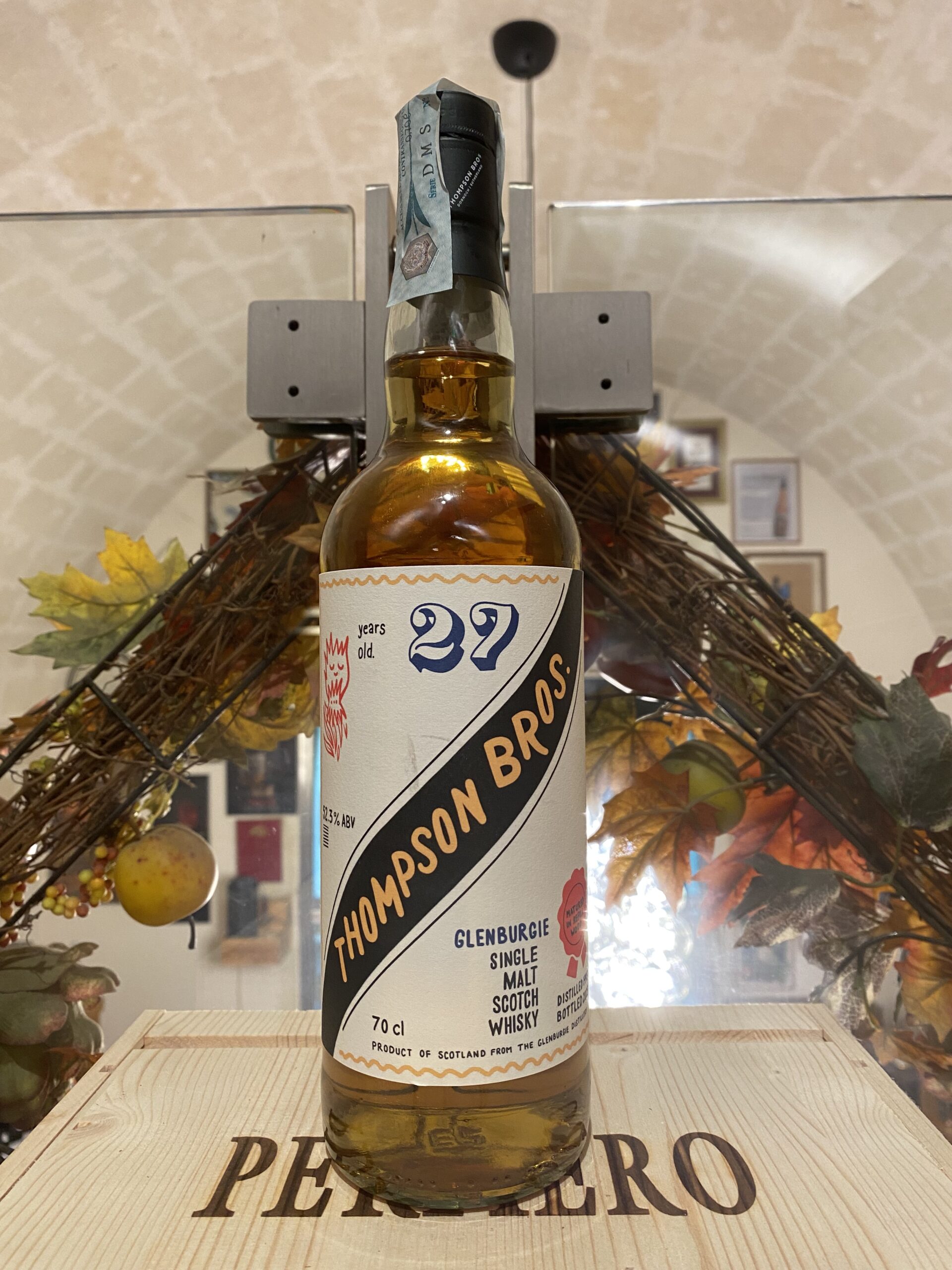 Thompson Bros Glenburgie Single Malt Scotch Whisky 27 anni