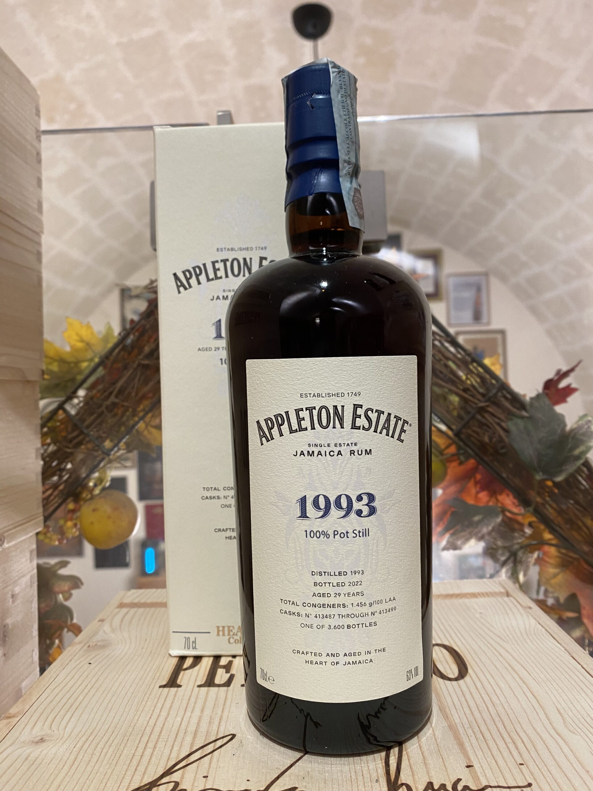 Rum Appleton Estate Hearts Collection 2003 29 Anni Vol. 63%