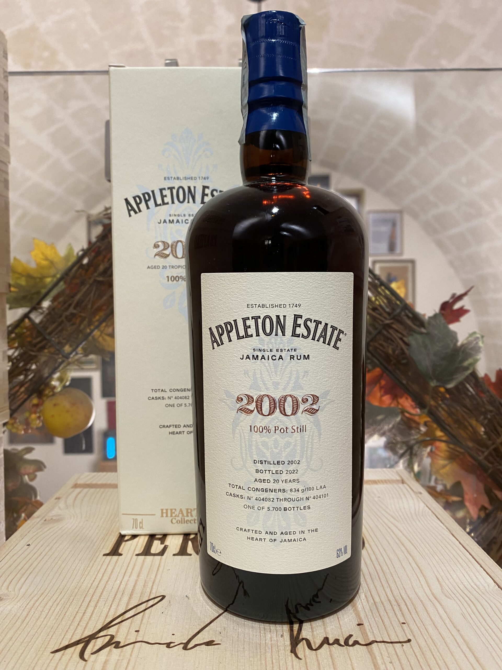Appleton Rum Estate Hearts Collection 2002 20 Anni Vol. 63%