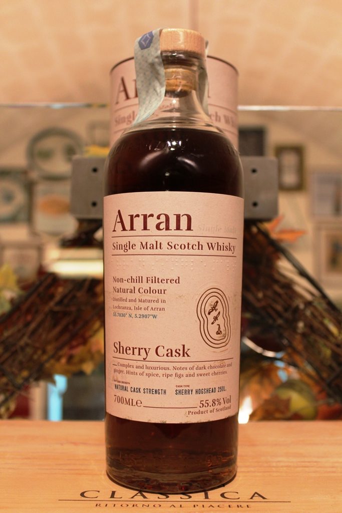 Arran Single Malt Scotch Whisky Sherry Cask “The Bodega”