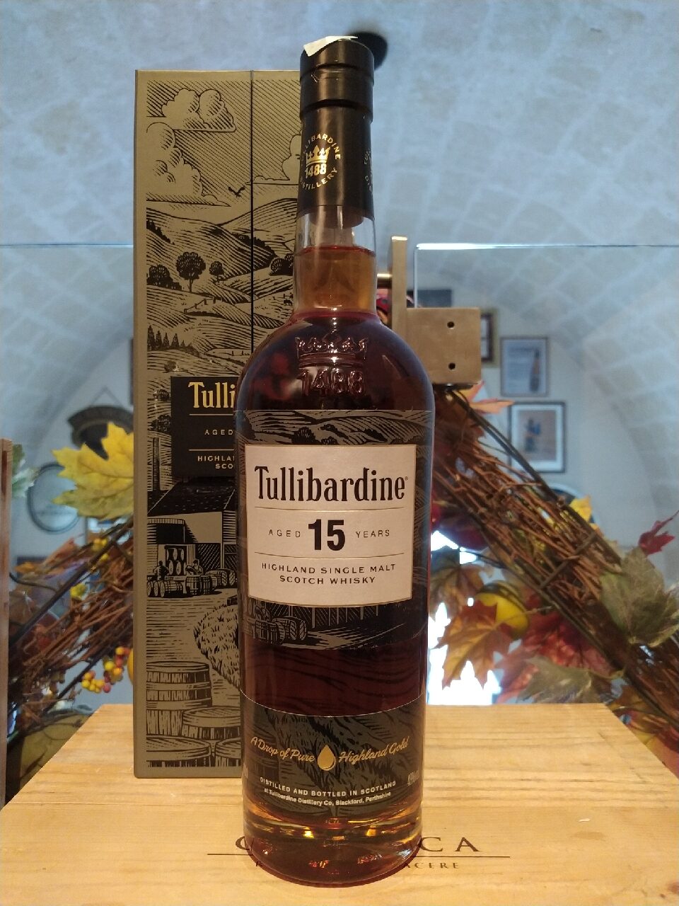 Tullibardine Highland Single Malt Scotch Whisky 15 YO