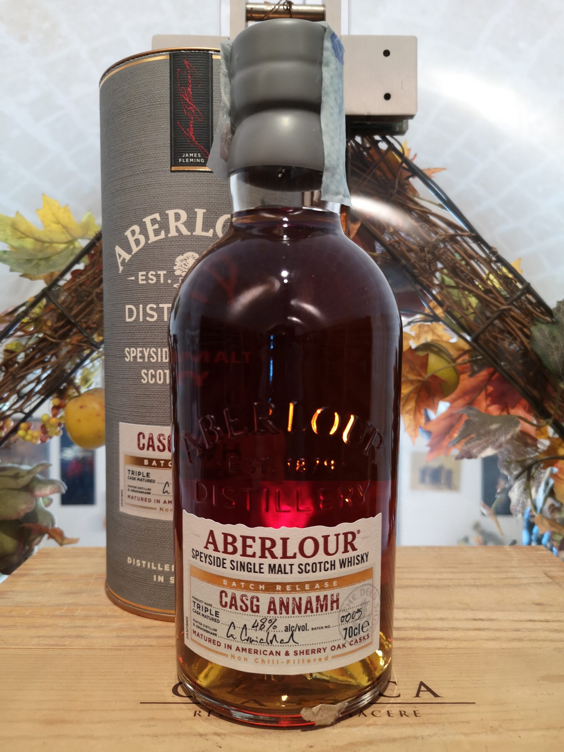 Aberlour Casg Annamh Speyside Single Malt Scotch Whisky Batch No. 0005