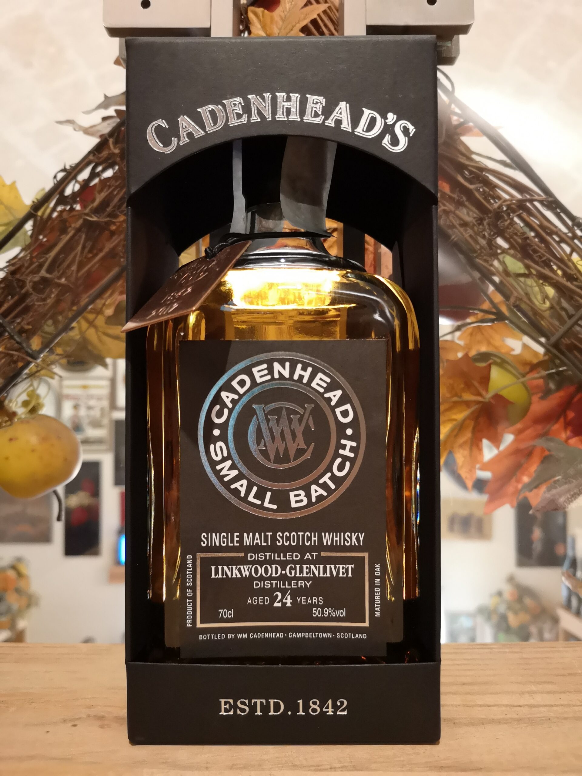 Cadenhead’s Small Batch Linkwood Single Malt Scotch Whisky 1992 24YO