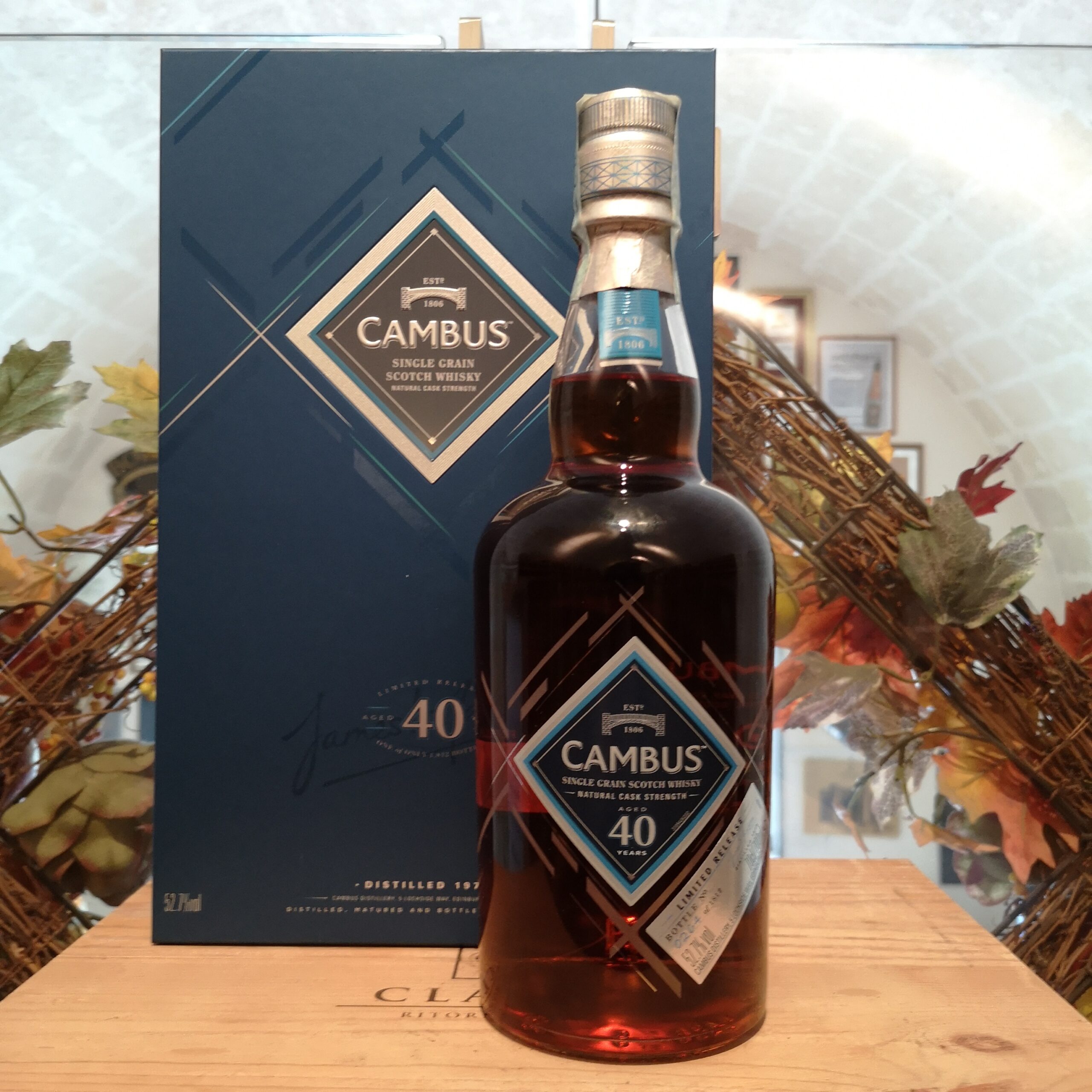 Cambus Single Grain Scotch Whisky 1975 40 YO S.R. 2016