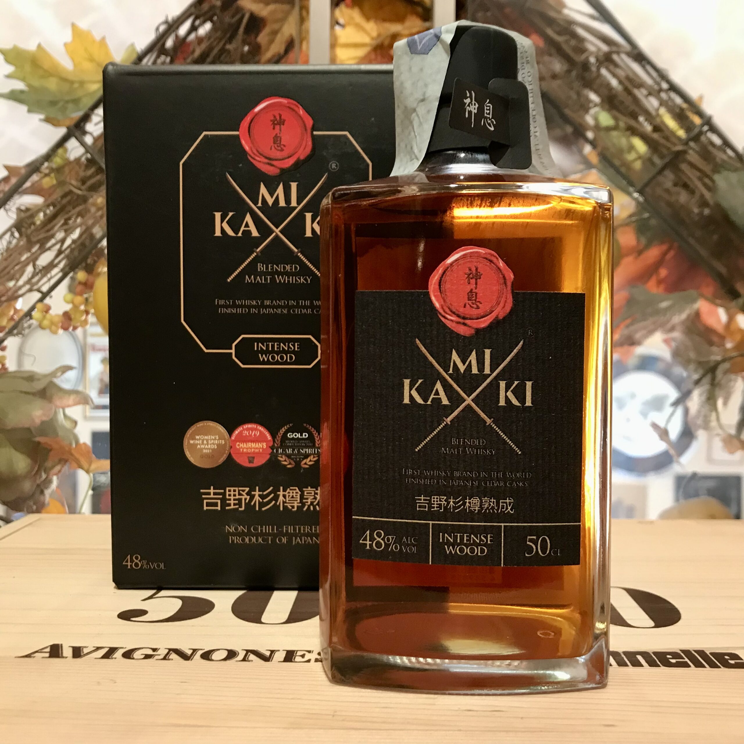 Kamiki Intense Wood Japanese Blended Malt Whisky