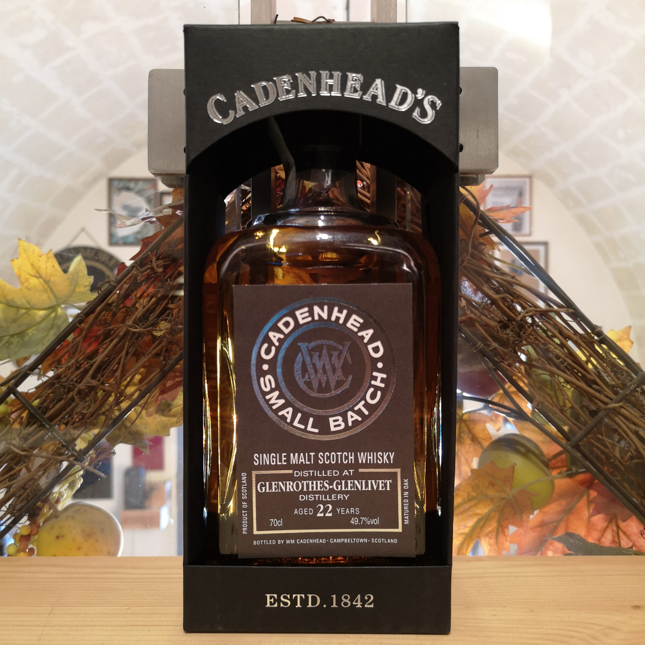 Cadenhead’s Small Batch Glenrothes Single Malt Scotch Whisky 1996 22 YO