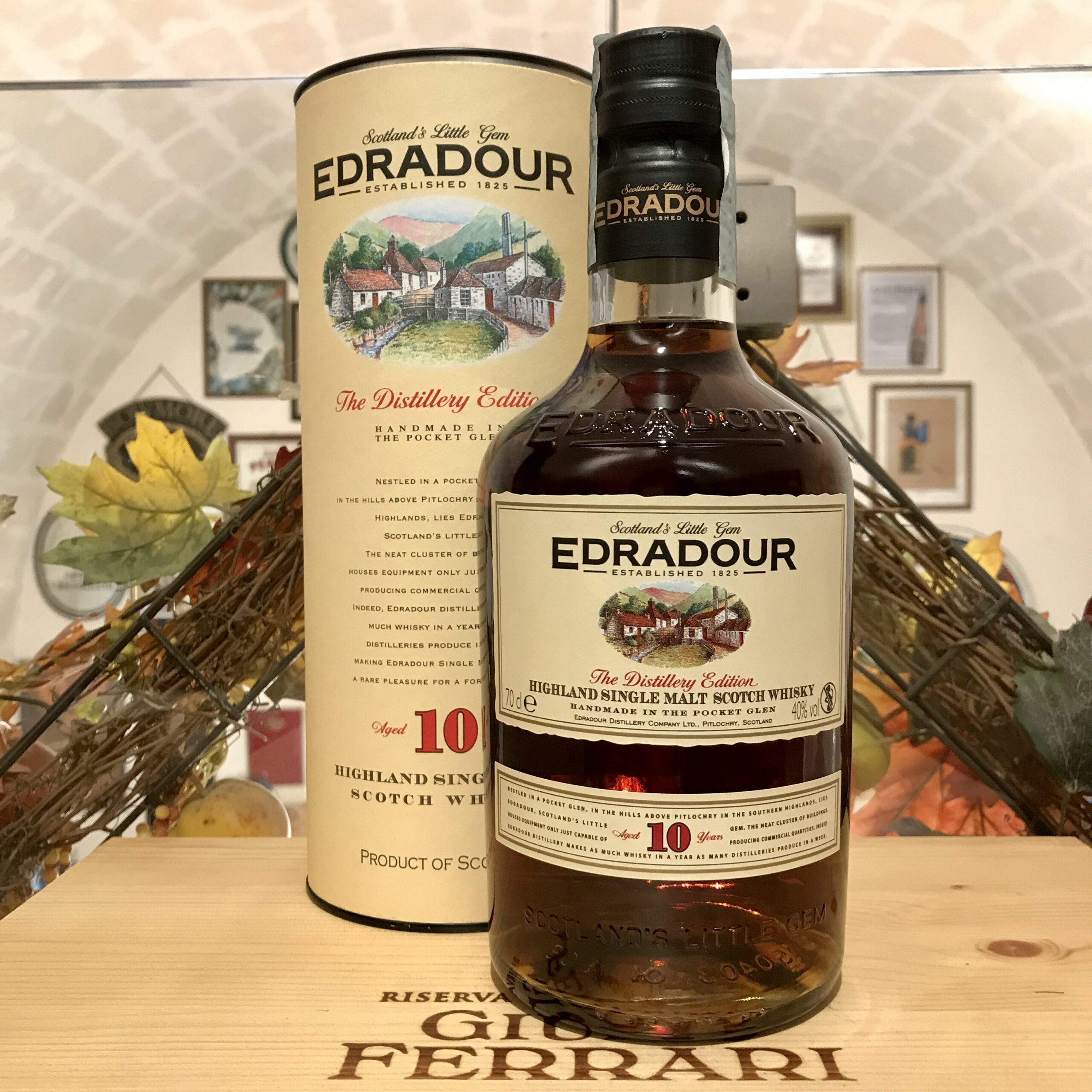 Edradour Highland Single Malt Scotch Whisky The Distillery Edition 10 YO