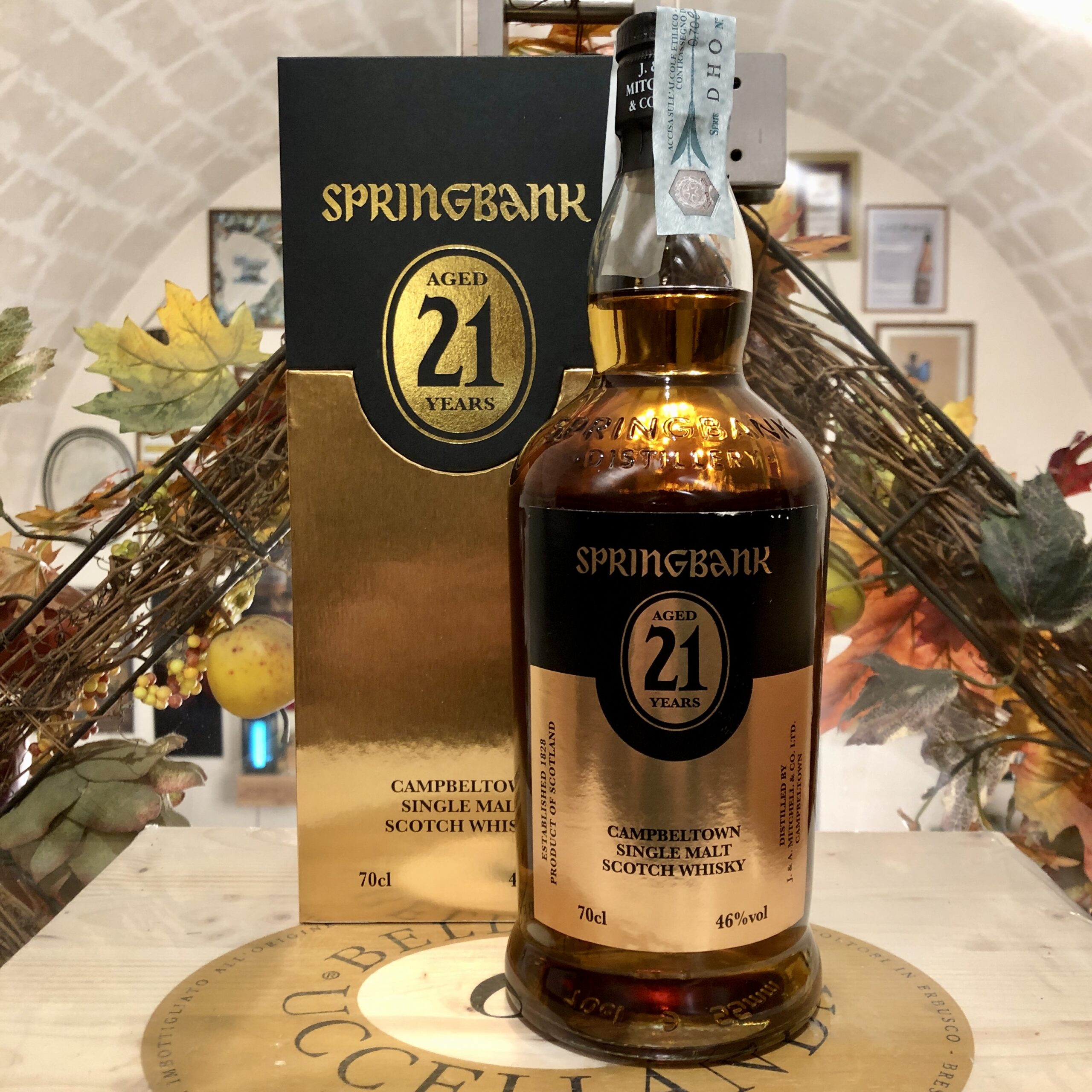 Springbank Campbeltown Single Malt Scotch Whisky 21 YO batch 2021
